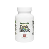 EstroBlock Vitality bottle with label on white background