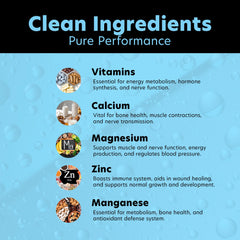 ETAFOR Electrolytes Powder - Zinc and Manganese for energy metabolism