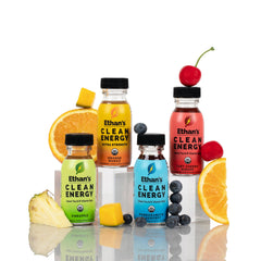 Ethan's portable 2oz shot ideal for workouts or commutes