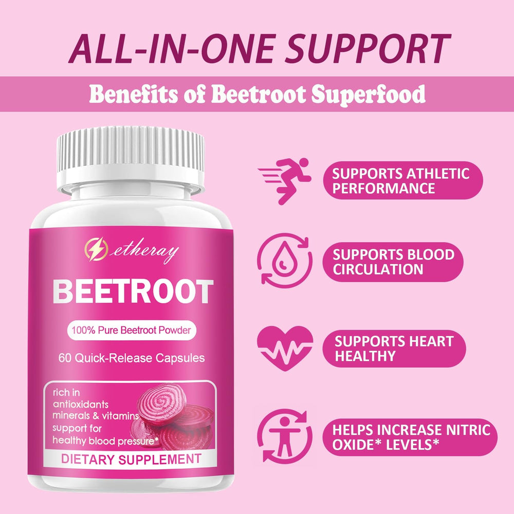 Athlete using Etheray Beetroot Capsules for performance