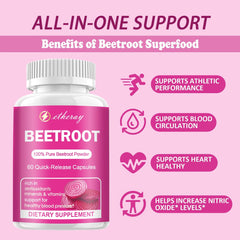 Athlete using Etheray Beetroot Capsules for performance