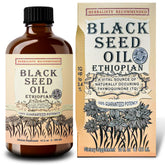 Ethiopian Black Seed Oil 16oz bottle front view