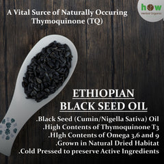 Hair care use: applying black seed oil to scalp