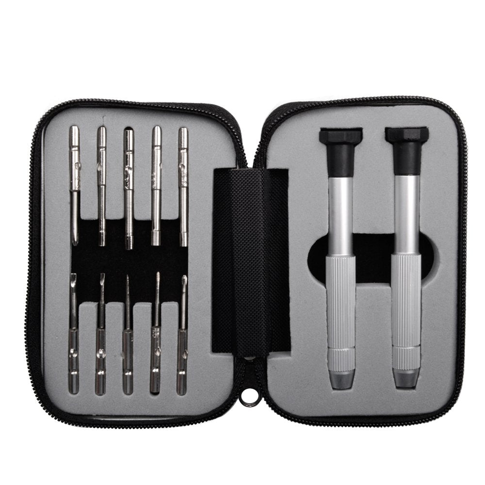 ETopLike 12-Piece Screwdrivers Kit in travel pouch