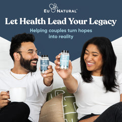Eu Natural Conception For Him supplement facts panel close-up