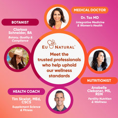 Eu Natural Metabolism for Her clinical study graphic illustrates appetite reduction potential.