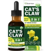 Eubrition Cat's Claw Immune Support Drops bottle with label – 2 oz
