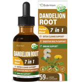 Bottle of Eubrition Dandelion Root Extract Drops with dropper