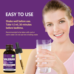 Glass dropper dispensing Eubrition Sleep Support Drops