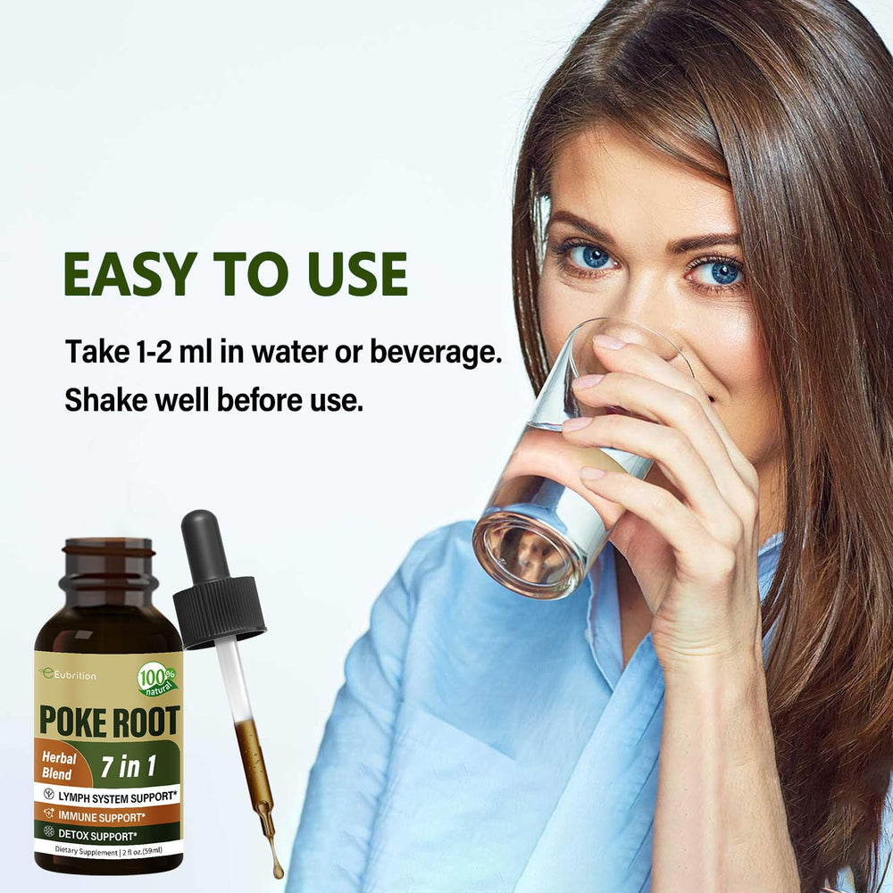 Herbal bottle with 7-in-1 formula visual emphasis