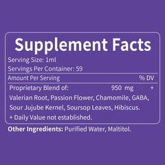 2oz bottle packaging of Eubrition passion flower sleep drops