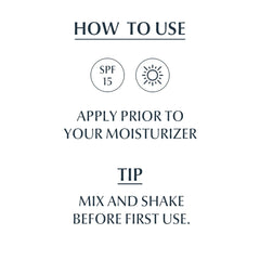 Skincare routine with Vitamin C Booster as makeup base