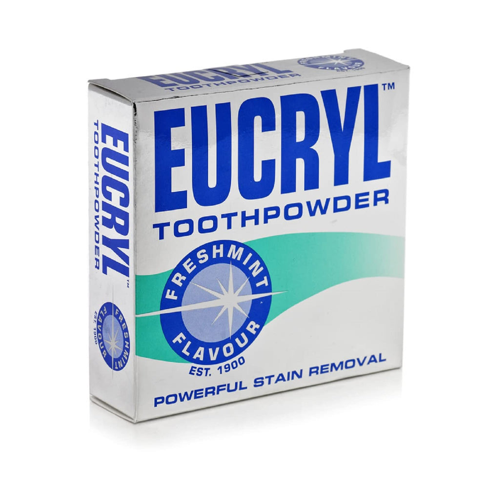 Eucryl Smokers Tooth Powder Freshmint Flavour 50g – Pack of 2 back view