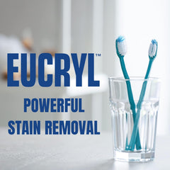 Close-up of Eucryl Toothpowder texture