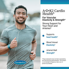 Graphic highlighting vascular elasticity support from Cardio Health