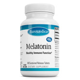 EuroMedica Melatonin bottle label