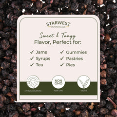 European Sambucus nigra elderberries from Croatia
