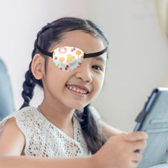 Eye patch designed for left or right eye use