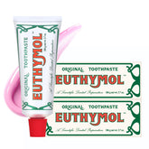 EUTHYMOL Original Pink toothpaste tube with packaging
