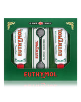 Gift box packaging for EUTHYMOL Original Toothpaste Set with Sqeezer