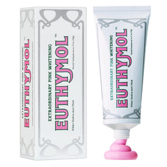 Front view of EUTHYMOL Whitening Toothpaste tube (3.7oz)
