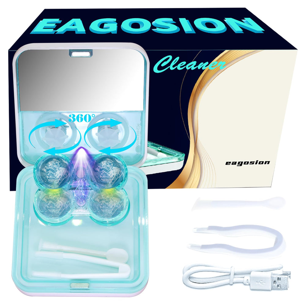 EV Plus contact lens cleaner machine with rotating cup
