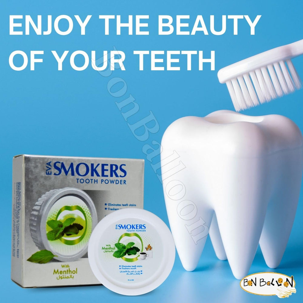 Ingredients of Eva Smokers Tooth Powder Menthol