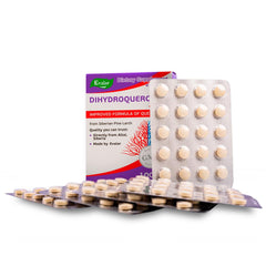 Evalar bottle side view with dosage information