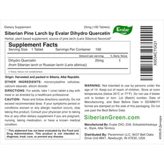 Illustration of Siberian pine and larch bioflavonoids