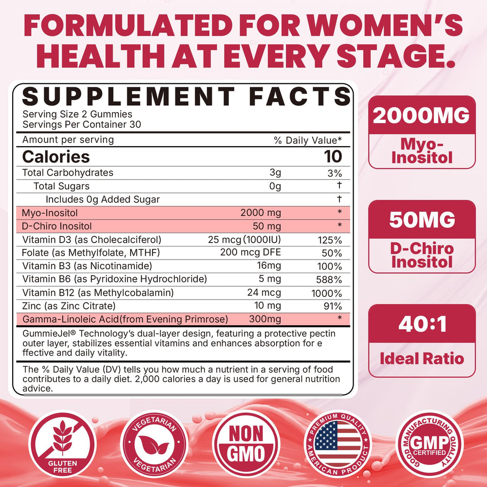 Evening Primrose Oil gummies for women's hormonal balance.