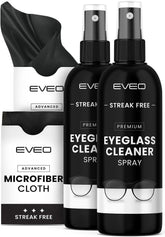 EVEO Eyeglass Cleaner Spray - front view