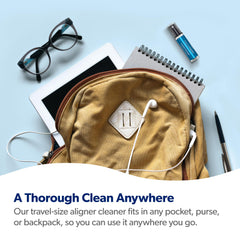 Travel-size pocket-friendly AlignerFresh Cleaning Spray
