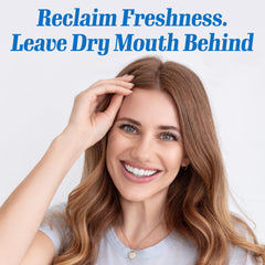 Concept image showing tonsil stones prevention and fresh breath