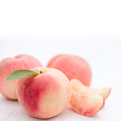 Close up of peach flavored jelly bites by EVERYDAZE