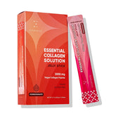 EVERYDAZE vegan collagen jelly stick packaging with Pomegranate flavor