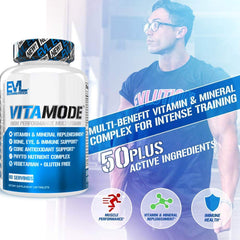 EVL Advanced Daily Multivitamin for Men packaging front