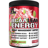 EVL BCAA Lean Energy Powder Cherry Limeade bottle