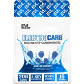 EVL ElectroCarb Blue Raspberry bottle label