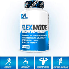 Box and bottle packaging of EVL FLEXMODE Joint Support