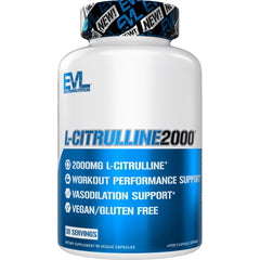 Evlution L-Citrulline2000 bottle and label