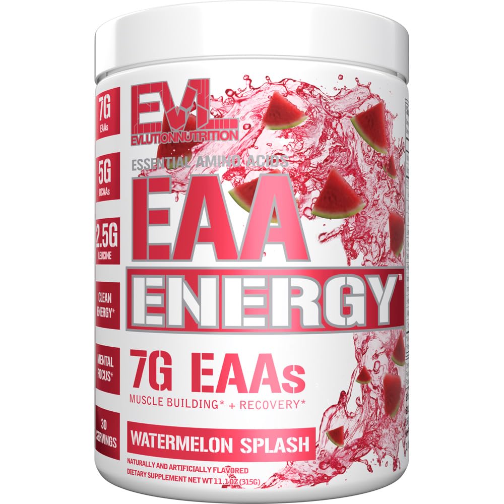 Evlution Nutrition EAA Energy Watermelon Splash front view
