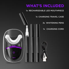 Three whitening pens included in the EVO kit