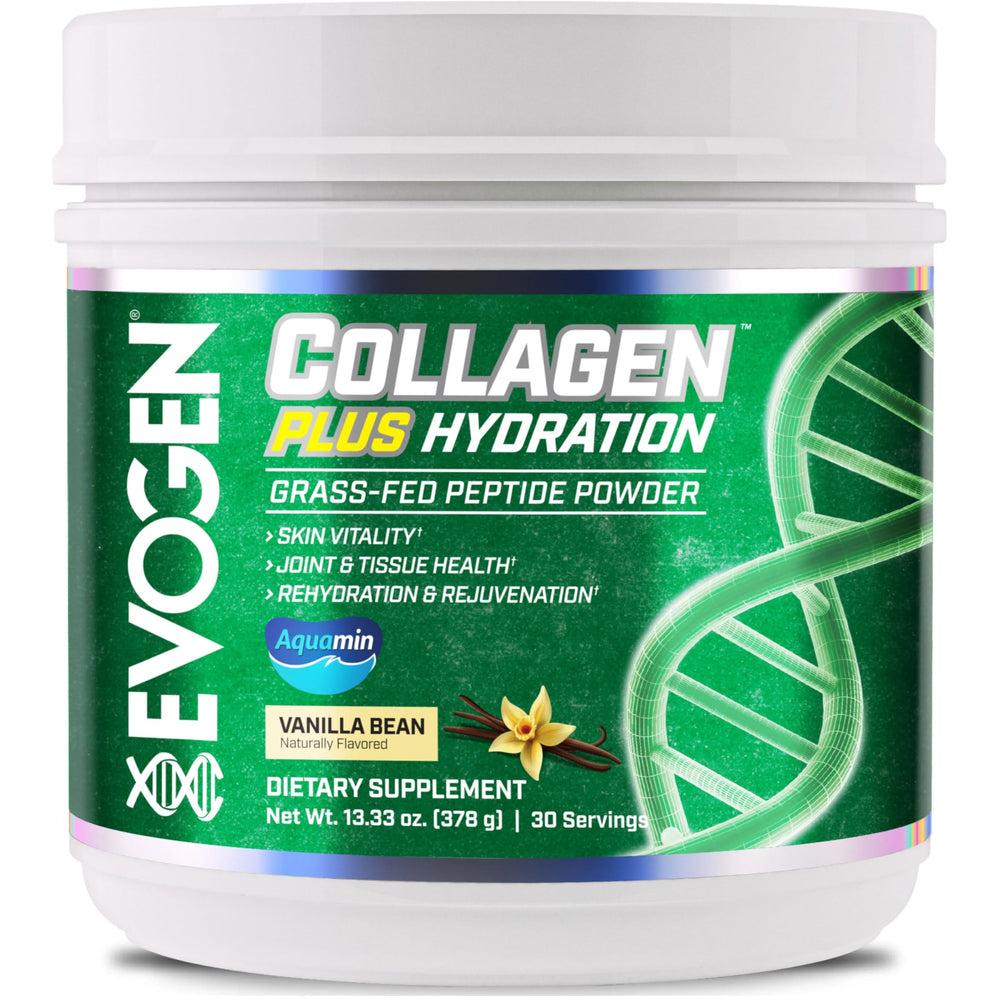 Evogen Collagen Plus Hydration Vanilla Bean package
