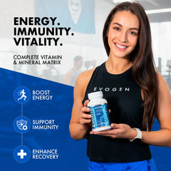 Athlete using Evogen Evovite for endurance