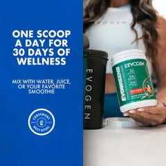 Graphic highlighting Evogreens designer collaboration