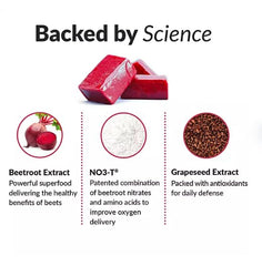 EVSEMO Total Beets eating scene shows tasty, portable beet-derived chew for busy days.