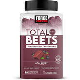 EVSEMO Total Beets soft chews front bottle highlights convenient daily energy support.