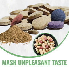 Pre-filled capsules example for supplements on the go