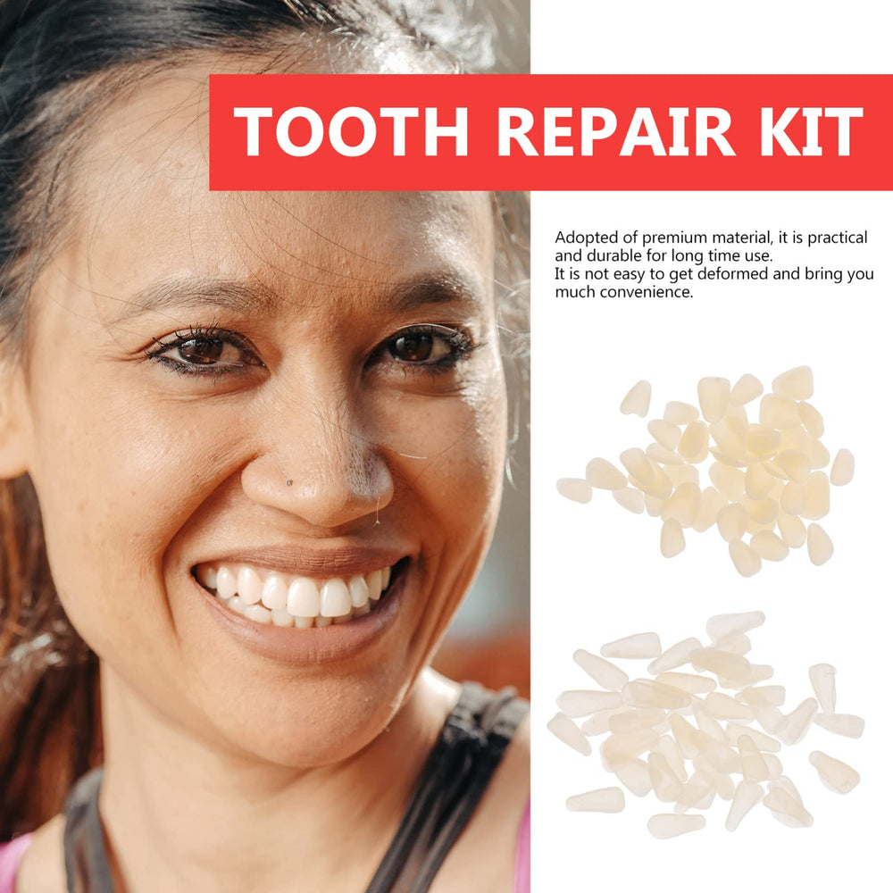 EXCEART 100-Piece Artificial Resin Teeth Veneers product image 2