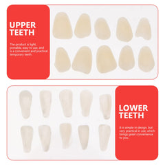 EXCEART 100-Piece Artificial Resin Teeth Veneers product image 6